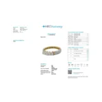 RING- 0.89 CTS-HRD-E-F/VS,A06RS, Total Wt – 3.58gm - Image 2