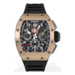 Richard Mille Rm011 Aj Rg Felipe Massa Automatic Flyback Chronograph 18Kt Rose Gold And Titanium Men’S Watch