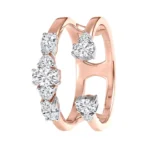 ROUND-OVAL RING- HRD-E-F/VS 0.87 CTS- A41R,Total Wt – 6.00gm - Image 3