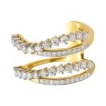 ROUND RING-HRD-E-F/VS 0.65 CTS- A38R,Total Wt – 6.06gm