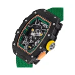 Richard Mille RM 07-04 Black Carbon TPT Automatic Sport 31mm Skeleton Dial Unisex Watch - Image 4