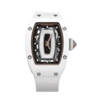 Richard Mille RM07-01 White Ceramic White Rubber Straps