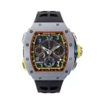 Richard Mille RM 65-01 FQ Split-seconds Chronograph Carbon TPT 50mm Skeleton Dial Mens Watch