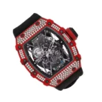 Richard Mille RM35-02 Rafael Nadal Diamond Red Quartz TPT Skeleton Dial - Image 2