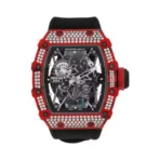 Richard Mille RM35-02 Rafael Nadal Diamond Red Quartz TPT Skeleton Dial