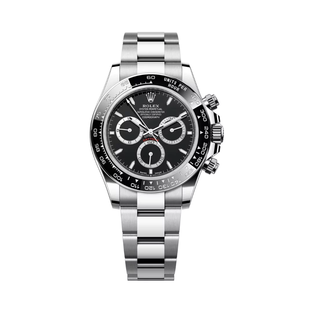 Rolex-Cosmograph-Daytona-126500LN-0002.png Rolex Cosmograph Daytona 126500LN-0002 Oystersteel Contrasting Counter Rings Black Dial - Image 1