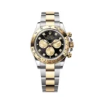 Rolex Cosmograph Daytona 126503-0002 Oystersteel & Yellow Gold 40mm Black Diamond Dial Men’s Watch