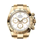 Rolex Cosmograph Daytona 126508-0001 18k Yellow Gold White Dial - Image 2