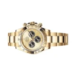 Rolex Cosmograph Daytona 126508-0006 Yellow Gold Oyster Bracelet Champagne Stick Dial - Image 3