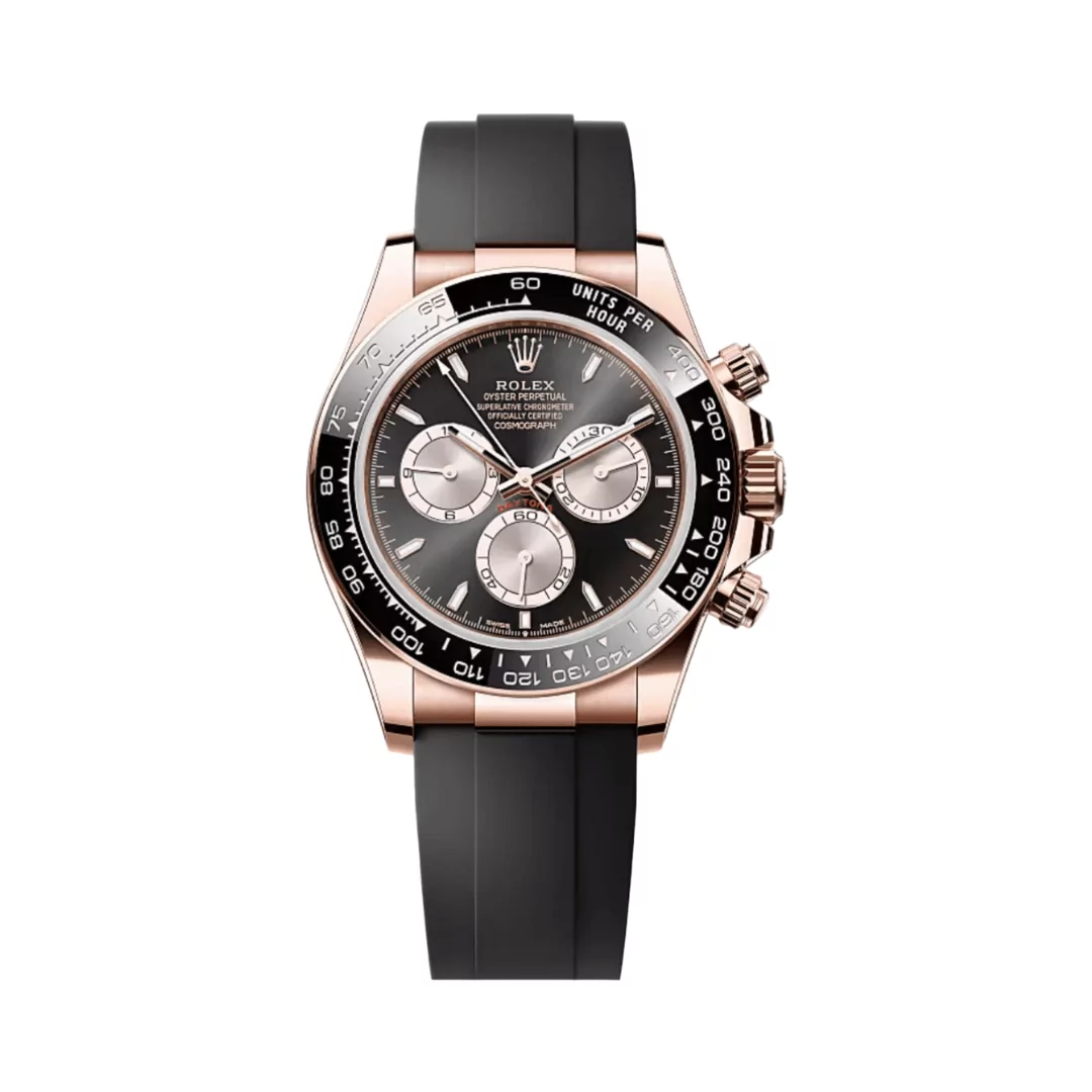 Rolex-Cosmograph-Daytona-126515LN-0002.png Rolex Cosmograph Daytona 126515LN-0002 Everose Gold Oysterflex Black Dial - Image 1