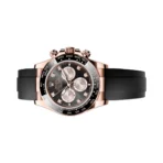 Rolex Cosmograph Daytona 126515LN-0004 Rose Gold Black Rubber And Black Diamond Dial - Image 3