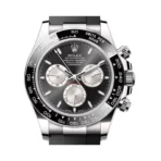 Rolex Cosmograph Daytona 126519lN-0002 White Gold Ceremic Bezel Black Rubber Strap Black Dial - Image 3