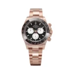 Rolex Cosmograph Daytona 126525LN Le-Mans Rose Gold Black Ceramic Bezel Black Dial 40mm Men’s Watch