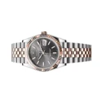 Rolex Datejust 126231-0013 Steel & Rose Gold Fluted Bezel 36mm Slate Dial Ladies Watch - Image 2
