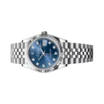 Rolex Datejust 126234-0037 Oystersteel White Gold Diamond Numerals Bright Blue Dial 36mm Unisex Watch - Image 3