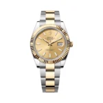 Rolex Datejust 126333-0009 Oystersteel 18kt Yellow Gold 41mm Champagne Dial Mens Watch