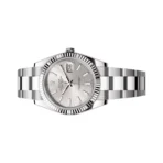Rolex Datejust 126334-0003 Oystersteel 18K White Gold Bezel Silver Index Dial 41mm Mens Watch - Image 3