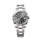 Rolex Datejust 126334-0013 Oystersteel White Gold Grey Dial 41mm Men’s Watch