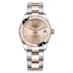 Rolex Datejust 278341Rbr-0005 31Mm Stainless Steel And Rose Gold