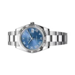 Rolex Datejust 41 Oyster Perpetual 126334-0025 White Gold 41mm Blue Dial Roman Numerals Men’s Watch - Image 3