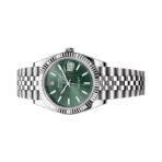 Rolex Datejust 41 Oyster Perpetual 126334-0028 White Gold 41mm Mint Green Dial Mens Watch - Image 4