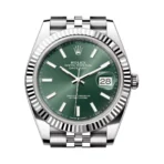 Rolex Datejust 41 Oyster Perpetual 126334-0028 White Gold 41mm Mint Green Dial Mens Watch - Image 3