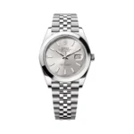 Rolex Datejust m126300-0004 Oyster Perpetual 41Mm Silver Dial Mens Watch