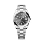 Rolex Datejust 126300-0007 Oyster Perpetual 41mm Slate Grey Dial Mens Watch