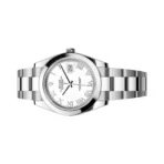 Rolex Datejust 126300-0015 Oyster Perpetual 41mm Roman Numerals White Dial Mens Watch - Image 3