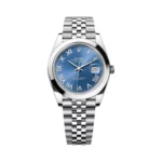 Rolex Datejust m126300-0018 Stainless Steel 41Mm Blue Dial Roman Numerals Mens Watch