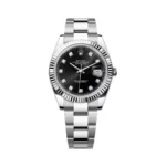 Rolex Datejust 41 Oysters Perpetual 126334-0011 White Gold 41mm Black Diamond Dial Men’s Watch