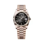 Rolex Day-Date 228235-0055 18k Everose Gold Slate Ombré Dial 40mm Men’s Watch