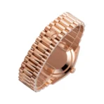 Rolex Day-Date 36 m128235-0037 18ct Everose Gold 36mm Brown Ombré Diamond Dial Unisex Watch - Image 4