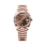 Rolex Day-Date 40 228235 CHORP Rose Gold 40mm Chocolate Dial Men’s Watch