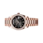 Rolex Day-Date 40 228345RBR-0025 Everose Gold Slate Ombre Dial 40mm Unisex Watch - Image 2