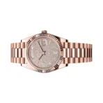 Rolex Day-Date 40 Oyster Perpetual 228235-0036 18ct Everose Gold Diamond Paved Dial 40mm Mens Watch - Image 2