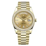 Rolex Day-Date M228348Rbr-0002 Oyster, Yellow Gold And Diamonds