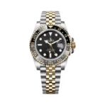 Rolex GMT Master II 126713GRNR Oystersteel Yellow Gold 40mm Black Dial Mens Watch