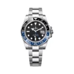 Rolex Gmt Master II Batman 126710BLNR-0003 Oyster Steel Black And Blue Ceramic Bezel 40mm Black Dial