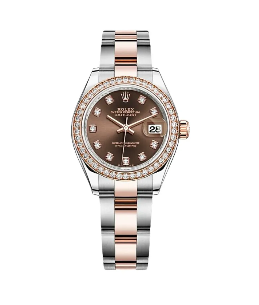 Rolex-Lady-Datejust-m279381rbr-0012-luxurysouq.jpg Rolex Lady Datejust M279381Rbr-0012, Oystersteel, Everose Gold And Diamonds - Image 1