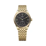 Rolex Perpetual 1908 – 52508-0007 Yellow Gold Settimo Bracelet Black Dial 39mm Unisex Watch