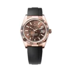 Rolex Sky Dweller 336235-0002 Oysterflex Chocolate Dial 42mm Men’s Watch