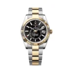 Rolex Sky Dweller 336933-0003 Oystersteel Yellow Gold Bright Black Dial 42mm Men’s Watch