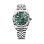Rolex Sky Dweller 336934-0002 White Gold Mint Green Dial 42mm Mens Watch