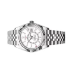 Rolex Sky Dweller 336934-0004 White Gold Fluted Bezel 42mm Men’s Watch - Image 2