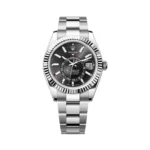 Rolex Sky Dweller 336934-0007 White Gold Bright Black Dial 42mm Men’s Watch