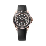 Rolex Yacht Master 126655-0002 40mm Everose Gold Black Dial Men’s Watch