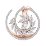 Round-Oval-Marquise Ring-HRD-F-G/VS 1.81 CTS- A19R,Total Wt -10.03gm - Image 2