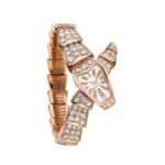 Bvlgari Serpenti Spp26C2Gd2Gd2 18K Rose Gold & Diamonds Ladies Watch
