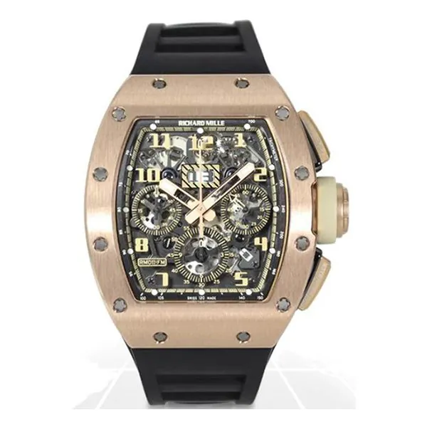 Screenshot-2022-03-24-145747.jpg Richard Mille Rm 011 Ao Rg Ivory Felipe Massa Annual Calendar Flyback Chronograph 50Mm 18K Rose Gold Black Rubber Straps Men’S Watch - Image 1